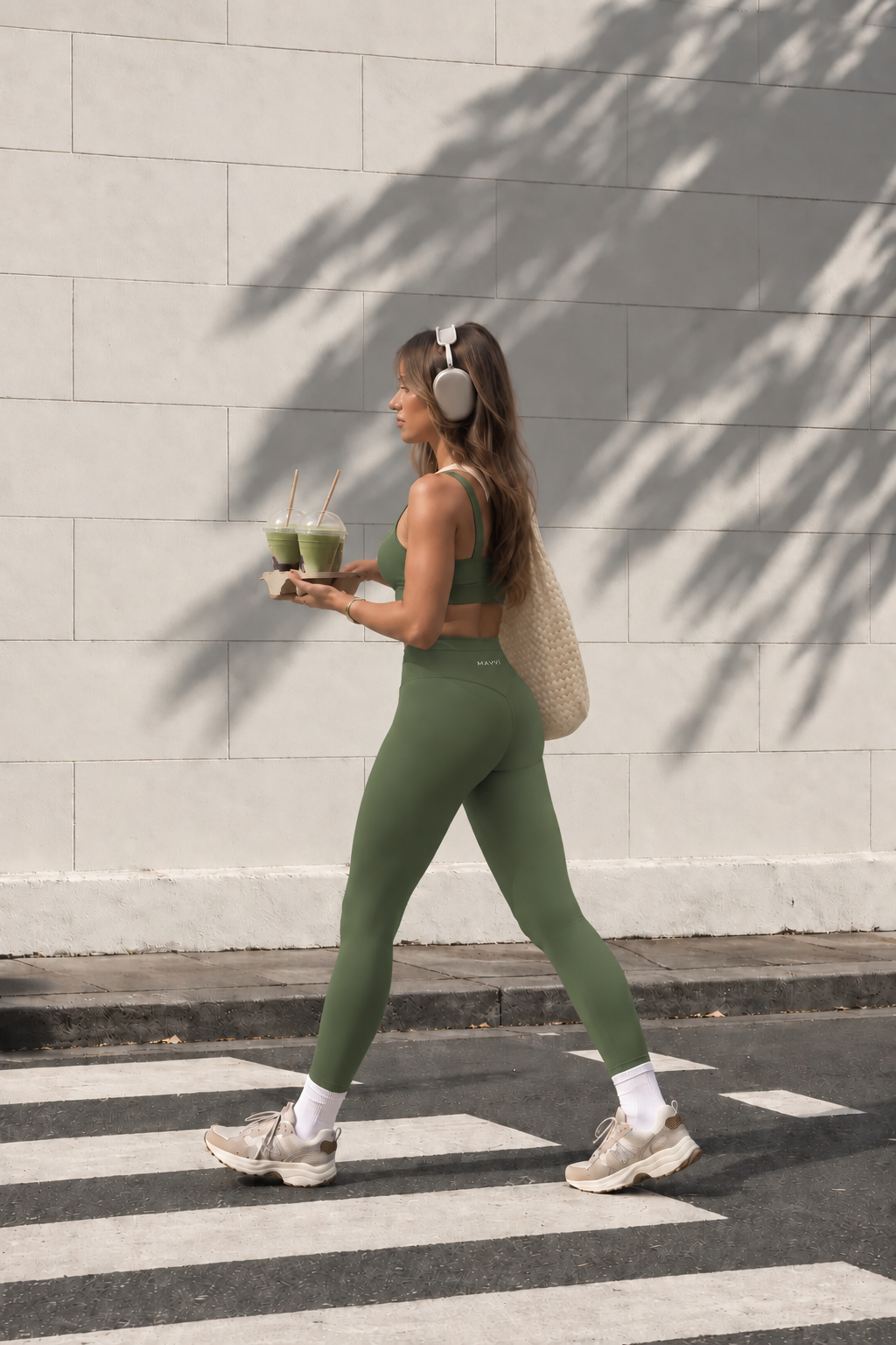 LAVIC Align Legging in Moss Green