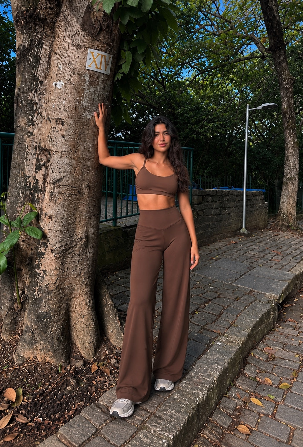 LAVIC Flow Pants in Chocolate