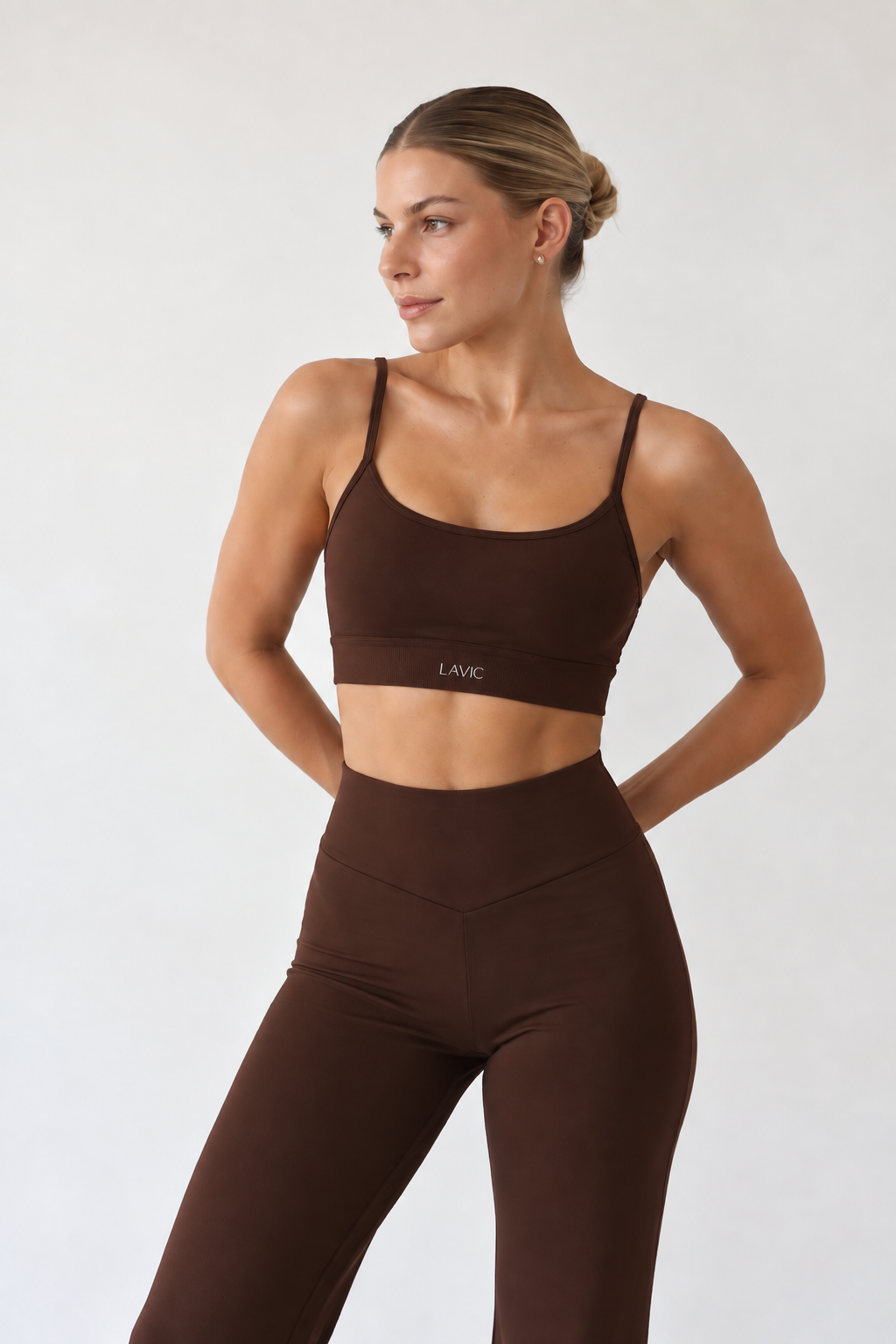 LAVIC Muse Top in Chocolate